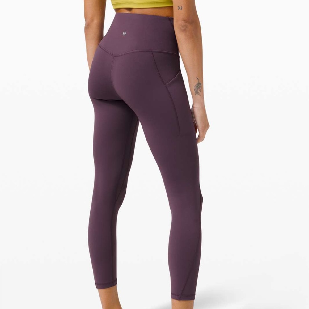 NWOT Lulu Align High Rise Pant w Pockets 25"